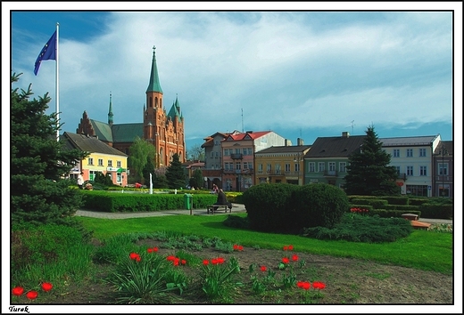 Turek - Zabudowa staromiejska _ Rynek _ Plac Wojska Polskiego