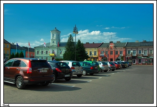 Turek - Zabudowa staromiejska _ Rynek _ Plac Wojska Polskiego