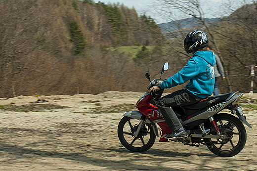 Rozpoczcie sezonu motocyklowego Na Puszczy u w. Jana z Dukli