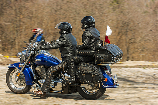 Rozpoczcie sezonu motocyklowego Na Puszczy u w. Jana z Dukli