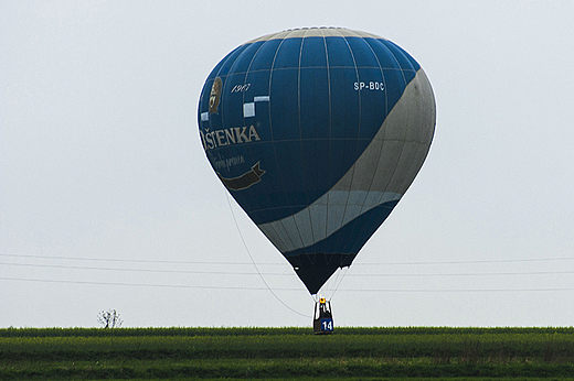 XIV Midzynarodowe Grskie Zawody Balonowe 1-4 maja 2013 - ostatni lot balonw.