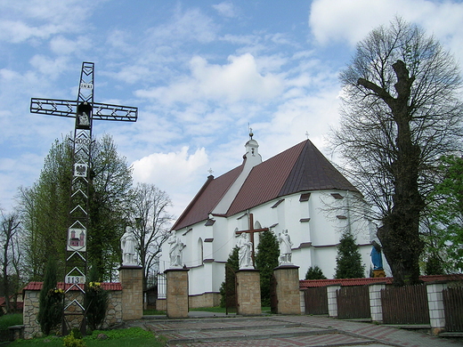 Gotycki koci WNMP w Kurzelowie.