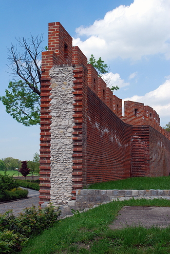 Opole. Fragment murw obronnych.