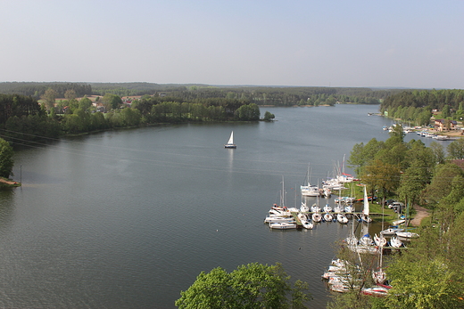 widok z wiezy-wdzydze kiszewskie foto 2