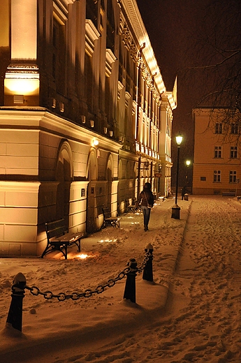 Uniwersytet Warszawski - zima