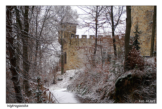 Wytrzyszczka - zamek Tropsztyn
