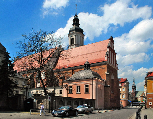 Opole. Brya kocioa Trjcy witej.