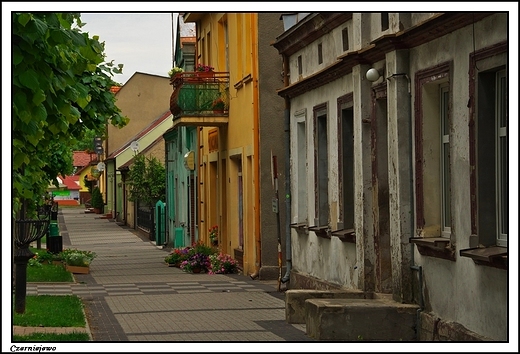 Czerniejewo - fragment zabudy miasteczka