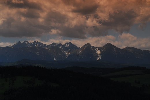 Widok na Tatry