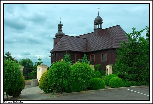 Ostrowo Kocielne - koci Nawiedzenia NMP