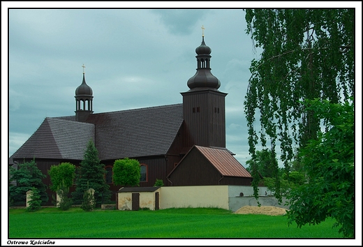 Ostrowo Kocielne - koci Nawiedzenia NMP