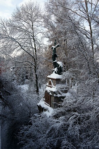 Czstochowa - fragment drogi krzyowej na Jasnej Grze