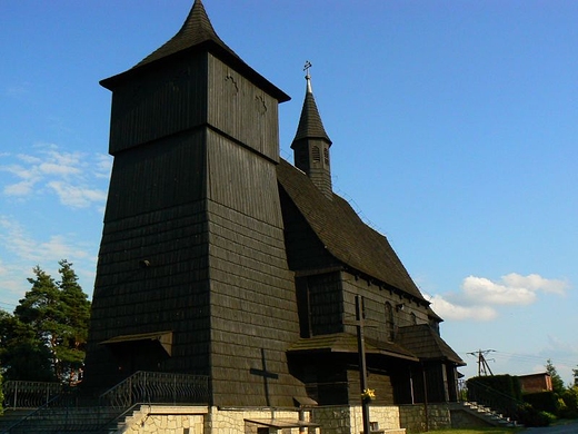 Koci pw.w. Katarzyny z 1534 r.w Rybniku -Wielopolu.Przeniesiony z Gieratowic w 1976r.