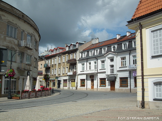 kolorowe kamieniczki - Biaystok