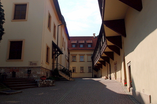 Zamek upny - dziedziniec - Wieliczka