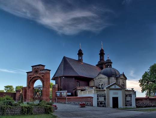 Potulice - drewniany koci w. Katarzyny