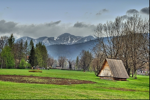 Tatry od strony dworca PKS