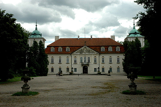 Fronton rezydencji w Nieborowie