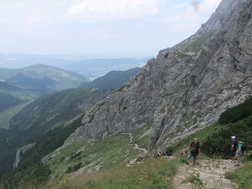 Szlak na Giewont z Doliny Stryskiej.