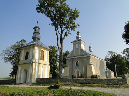 Dawna cerkiew greckokatolicka w Odrzechowej.