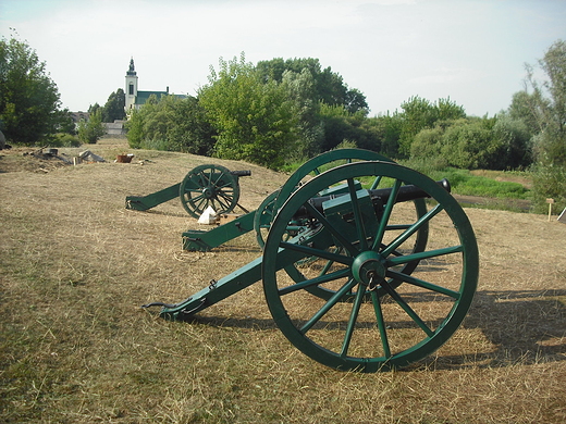 Pomiechowo. Inscenizacja historyczna Bitwa pod Czarnowem 1806 r. Obozowisko.