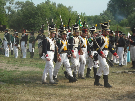 Pomiechowo. Inscenizacja historyczna Bitwa pod Czarnowem 1806 r.