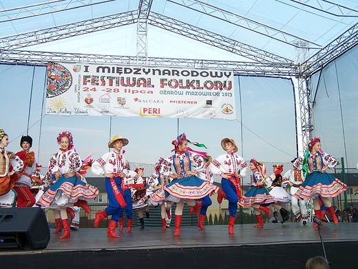 Oarw Maz. festiwal folkloru, zesp z Ukrainy