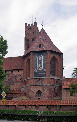 Malbork. Zamek Wysoki. Koci NMP