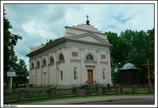 Koaczkowo - koci p.w Szymona i Judy Tadeusza z lat 1830-36