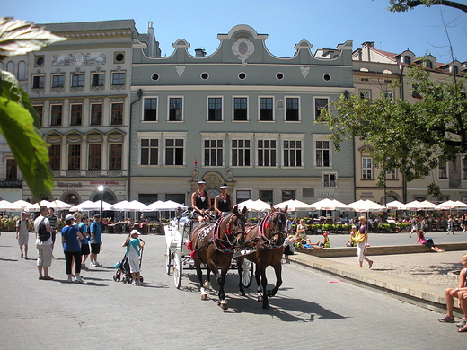 Rynek Mariacki w Krakowie.