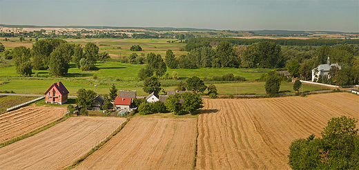 Panorama z rezerwatu przyrody Krzyanowice