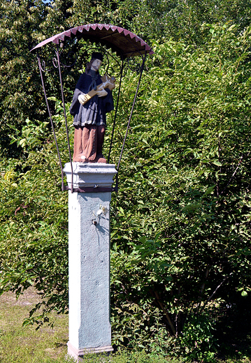 Czechowice-Dziedzice. Figura w. Nepomucena.