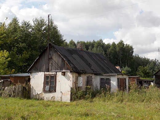 Nasielsk. Stary dom przy ul. Wiejskiej.