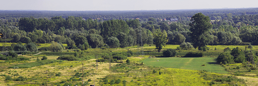 panorama Stalowej Woli widziana z 10 pitra