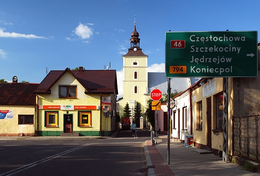 Lelw. Fragment wsi, niegdy miasteczka.