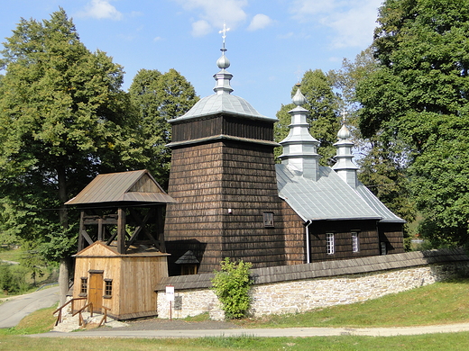 Cerkiew pw.Opieki Najświętszej Bogurodzicy z 1795 r w Zdyni.