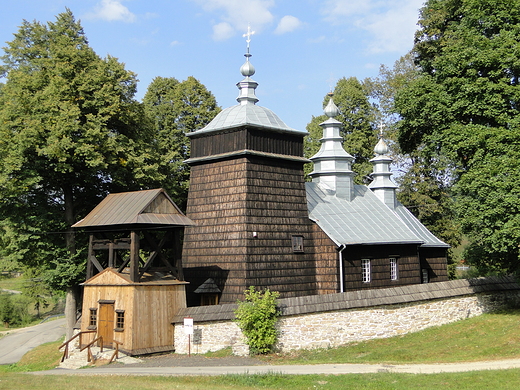 Cerkiew pw.Opieki Najwitszej Bogurodzicy z 1795 r w Zdyni.