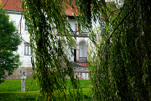 Szydowiec. Zamek - widok od strony wschodniej