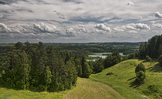 Widok na  Jaczno i Kamendu