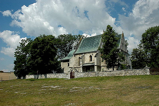 Gorysawice - witynia na przdmieciach Wilicy