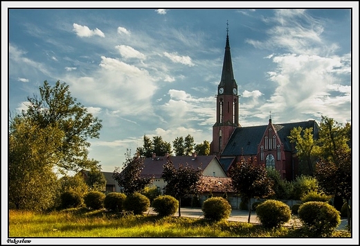 Pakosaw - koci parafialny w. Walentego i Macierzystwa Boego Maryi Dziewicy