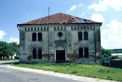 Synagoga w Wielkich Oczach. Paskowy Tarnogrodzki