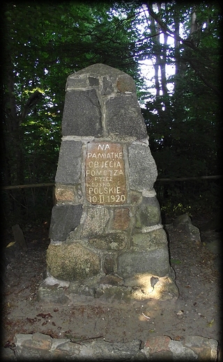 pomnik z okazji przejcia Pomorza przez Wojsko Polskie