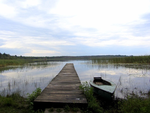 Malownicze jezioro Kleszczw