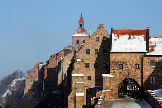 Grudzidz - Brama Wodna i spichrza