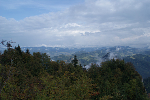 Widok z Trzech Koron