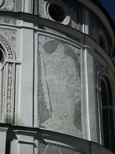 sgraffito cienne w prezencie dla Halinki