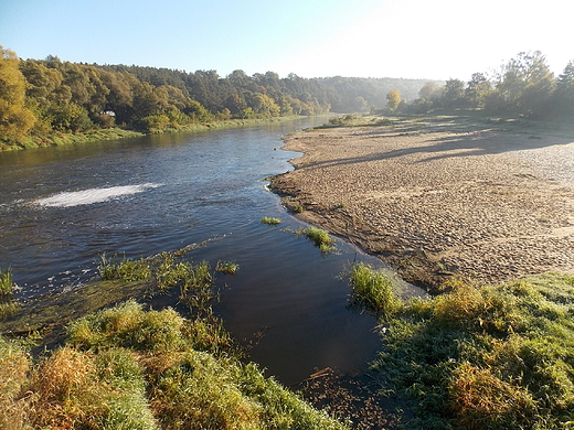 Kosewko. Poranek nad Wkr.