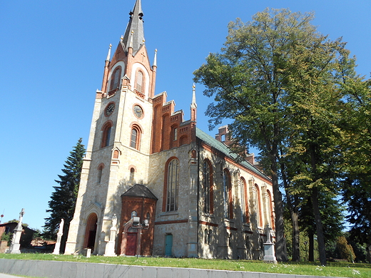 Woszczyce. Koci pw. w. Piotra i Pawa