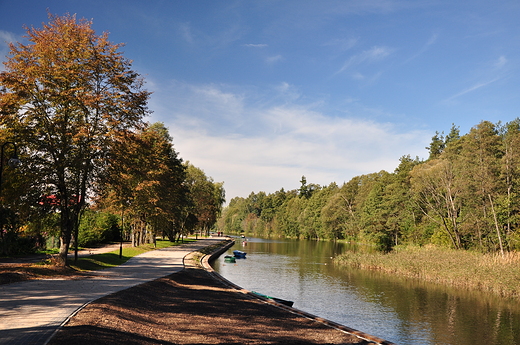 Nowy bulwar nad Kanaem Bystrym